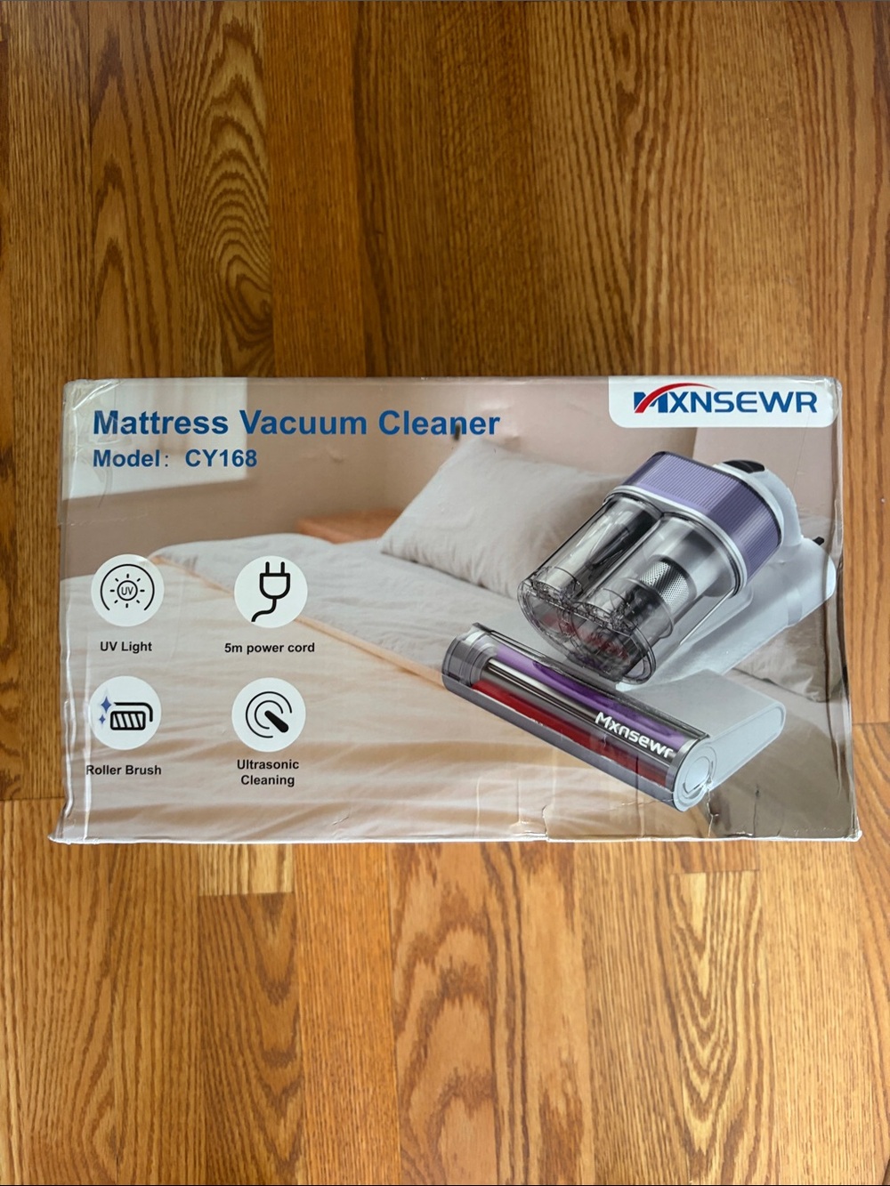 CY168 Mattress Vacuum Cleaner in Purple